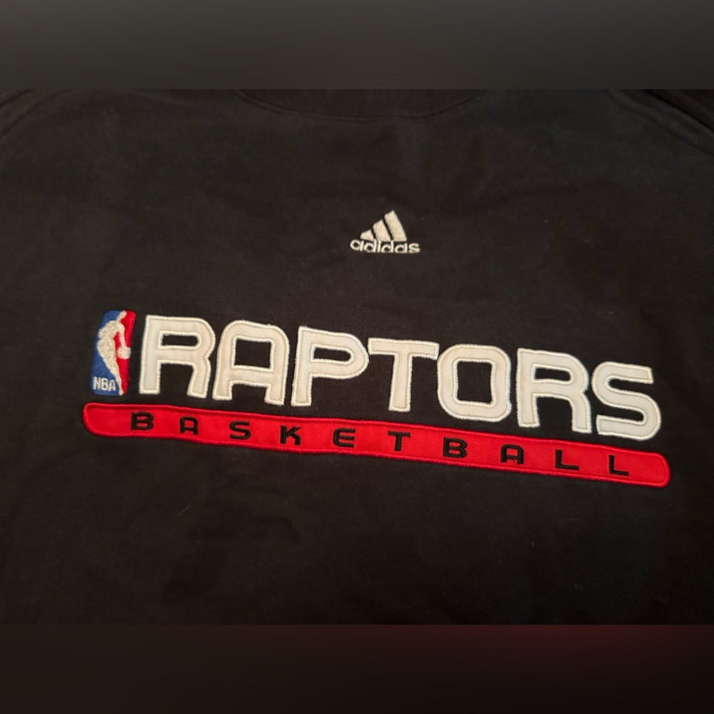 Men’s Y2K Adidas Toronto Raptors Sweatshirt 3XLT